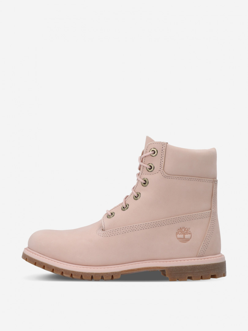 фото Ботинки утепленные женские timberland 6in premium boot, розовый