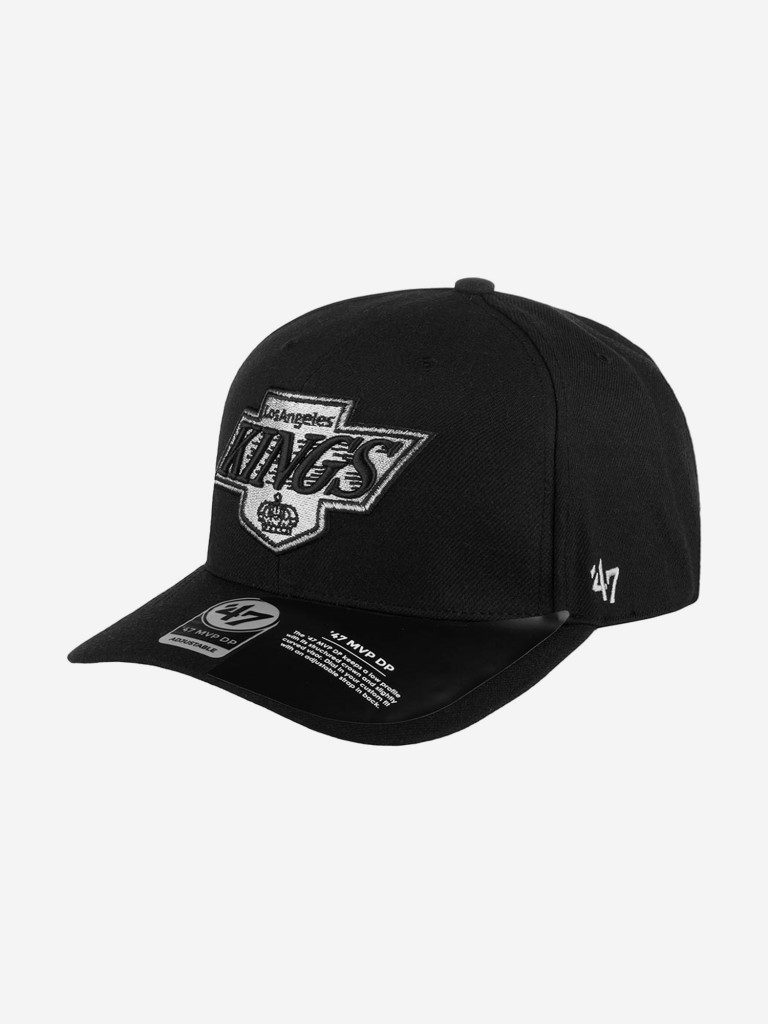 Бейсболка 47 BRAND HVIN-CLZOE08WBP Los Angeles Kings NHL (черный)