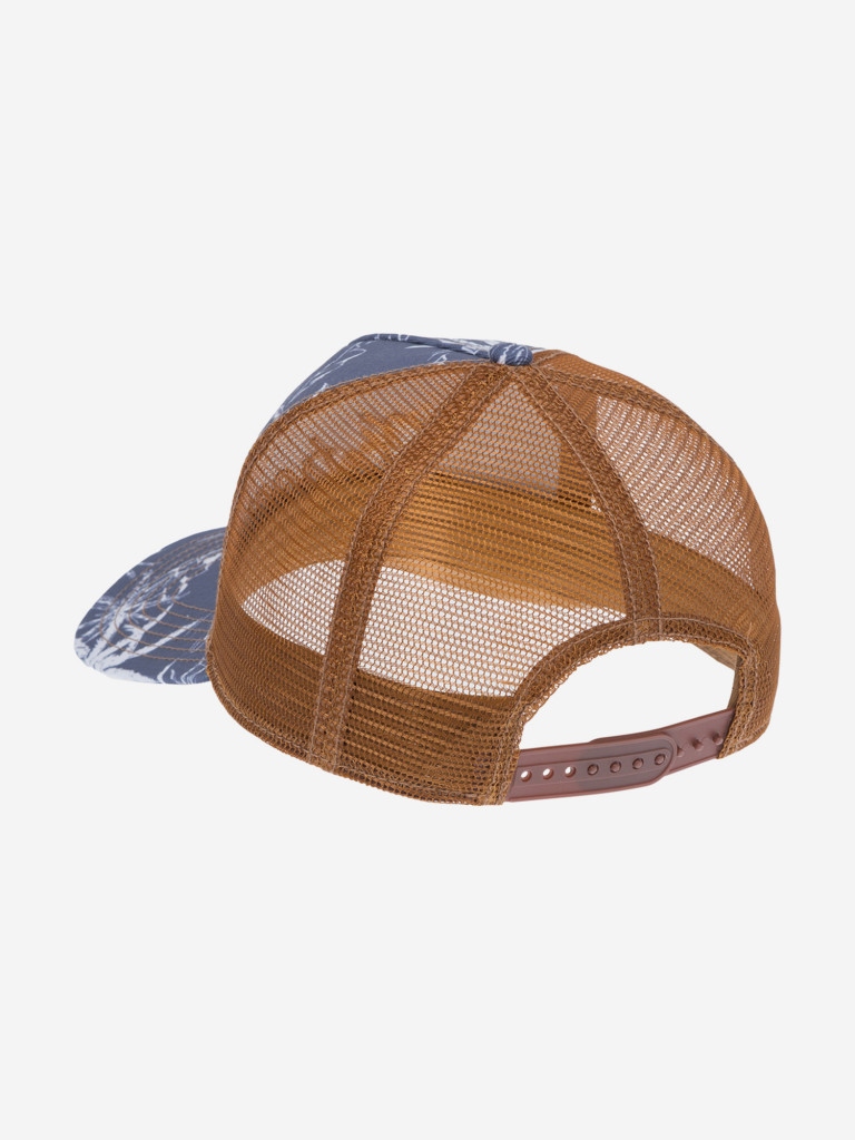Бейсболка с сеточкой STETSON 7741127 TRUCKER CAP MINIMAL ALOHA PRINT (синий)
