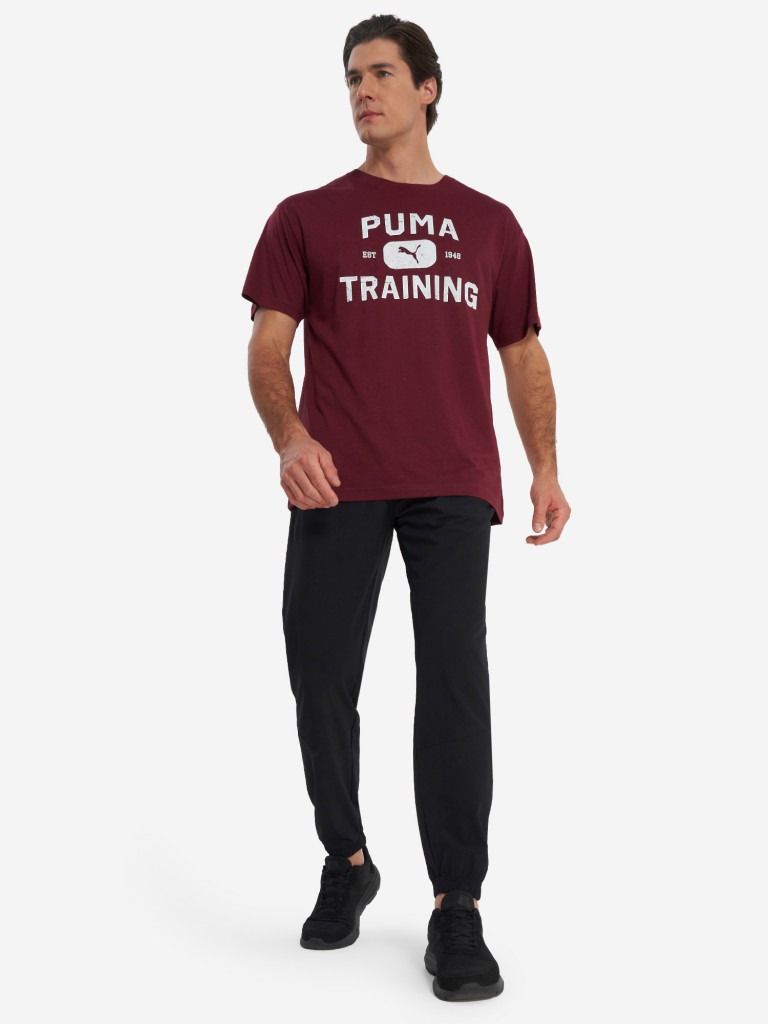 Футболка мужская PUMA Graphics Train Logo Relaxed