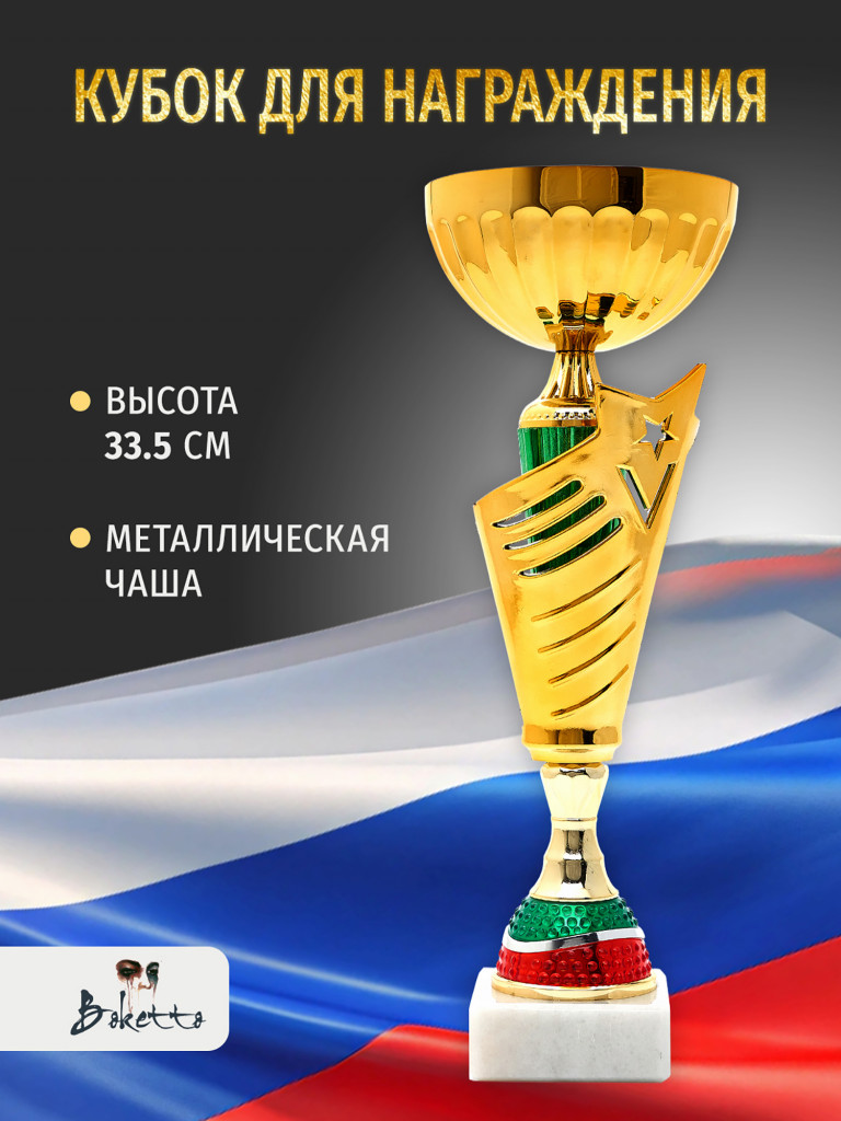 Спортивный кубок для награждения победителя 33.5 см