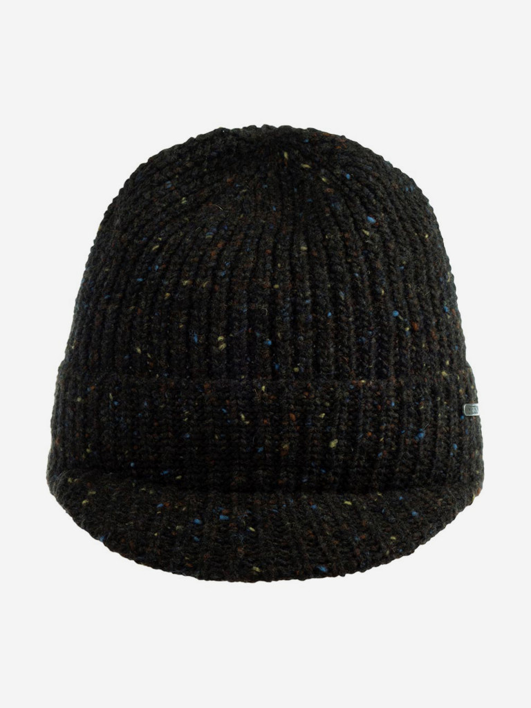 Шапка с козырьком STETSON 8599361 BEANIE WOOL (коричневый)