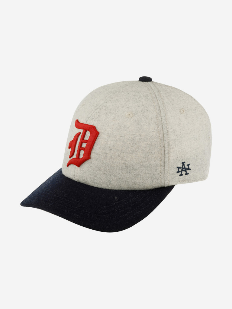 Бейсболка AMERICAN NEEDLE SMU670A-DTW Detroit Wolverines Archive Legend MILB (белый)