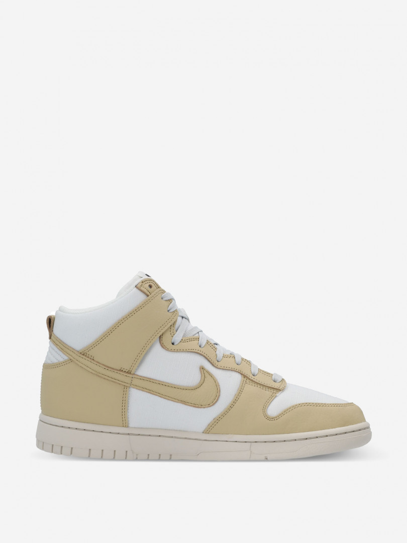 фото Кеды nike dunk high lx, бежевый