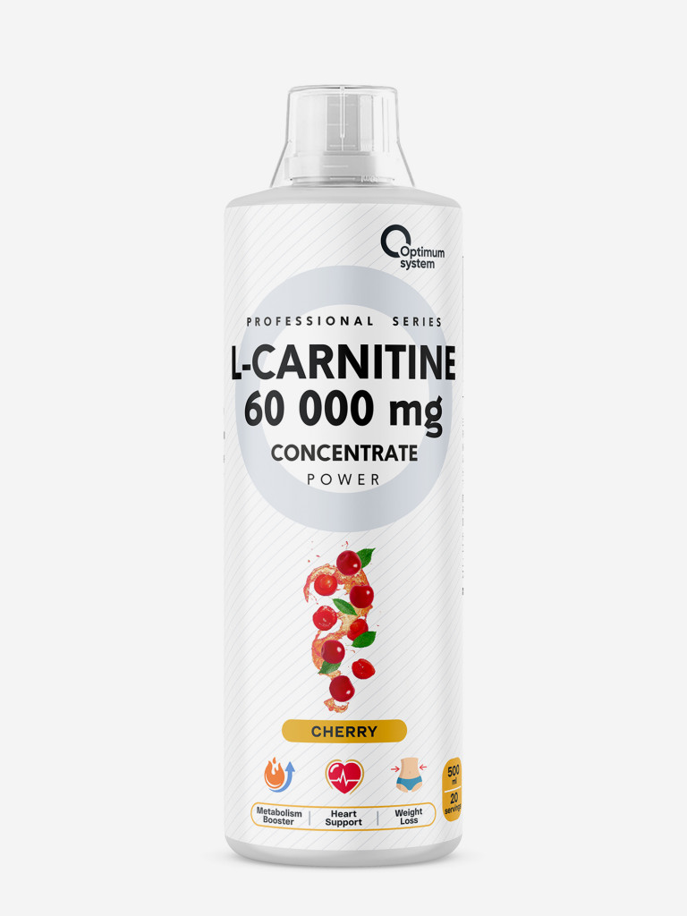 Л-карнитин Optimum System "Вишня", 500 мл