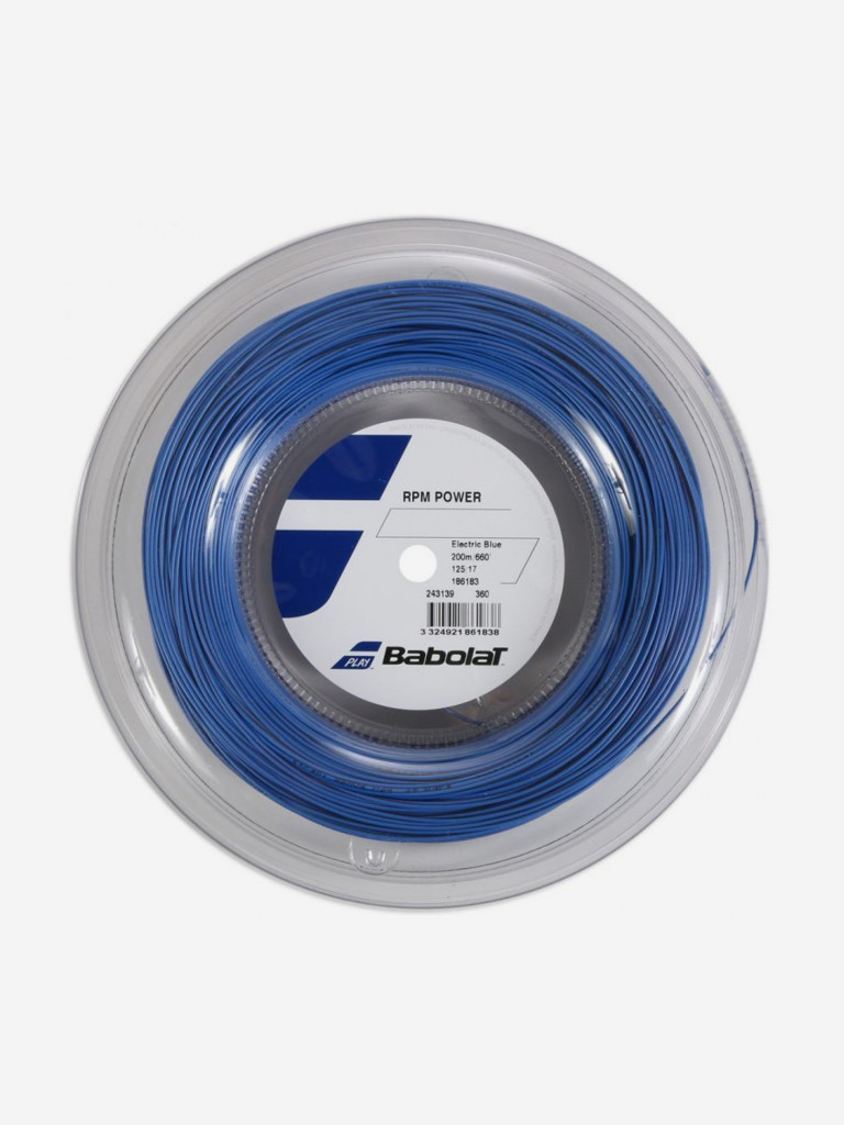 Струна моноволокно Babolat RPM POWER 200M, электрический синий, 130