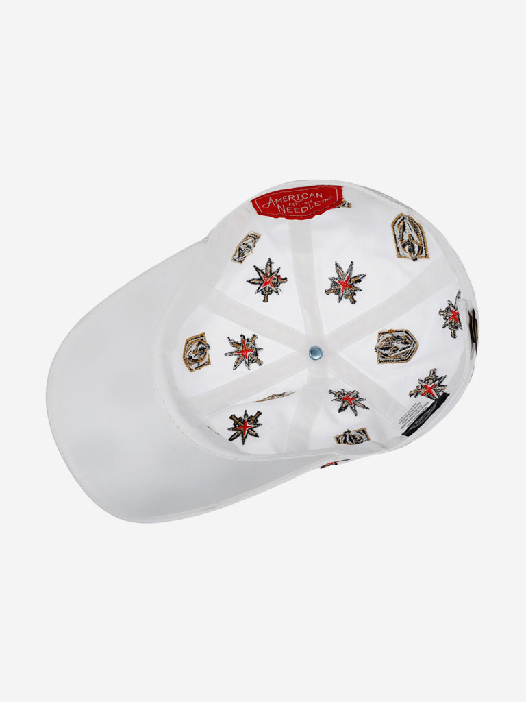 Бейсболка AMERICAN NEEDLE 44902A-VGK Vegas Golden Knights Replay NHL (белый)
