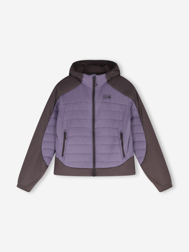 Куртка утепленная рипстоп женская Mountain Hardwear Free Element Hooded Jacket