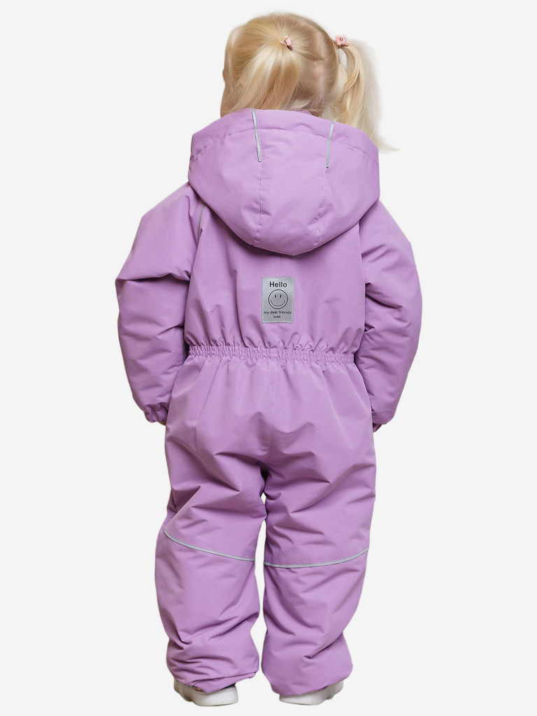 Комбинезон демисезонный для девочки batik Крис ежевичный мусс