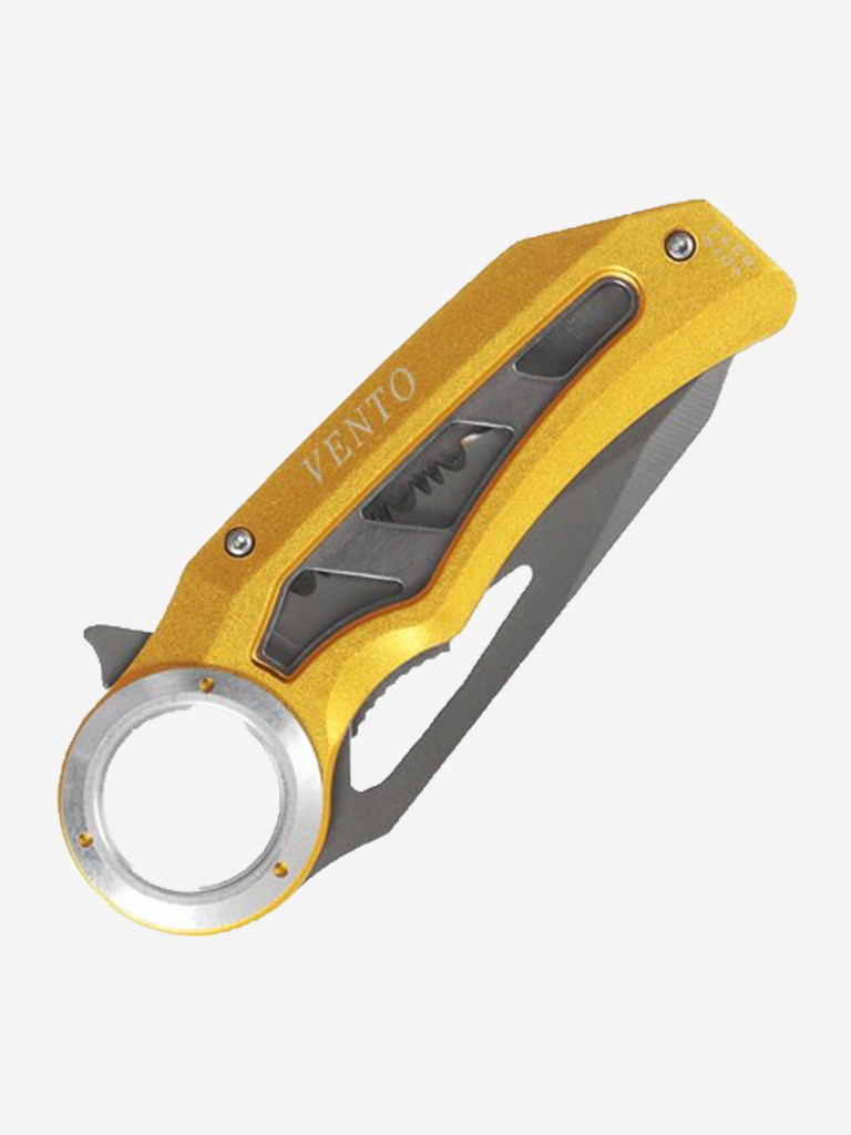 Нож "Стропорез". Цвет желтый