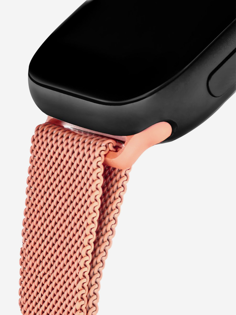 Ремешок для часов Apple Watch 41/40/38 mm Mutural Оригинал, ультралегкий металлический на магните — оранжево-зеленый