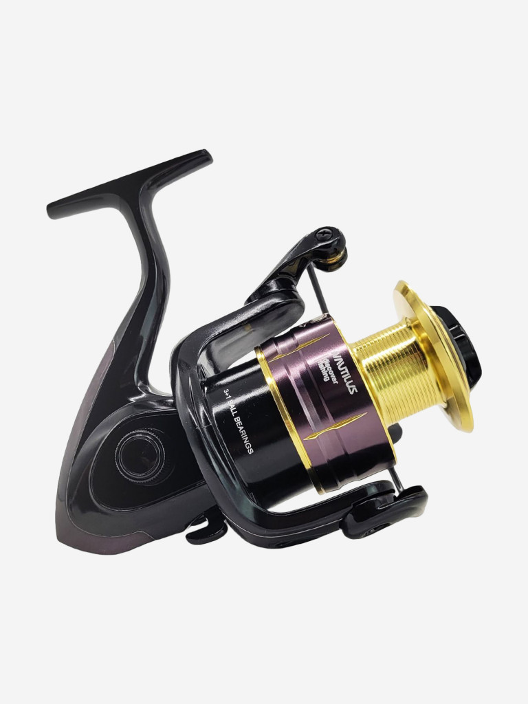 Катушка для спиннинга Nautilus ARGENT 3000, катушка для удочки с передним фрикционом