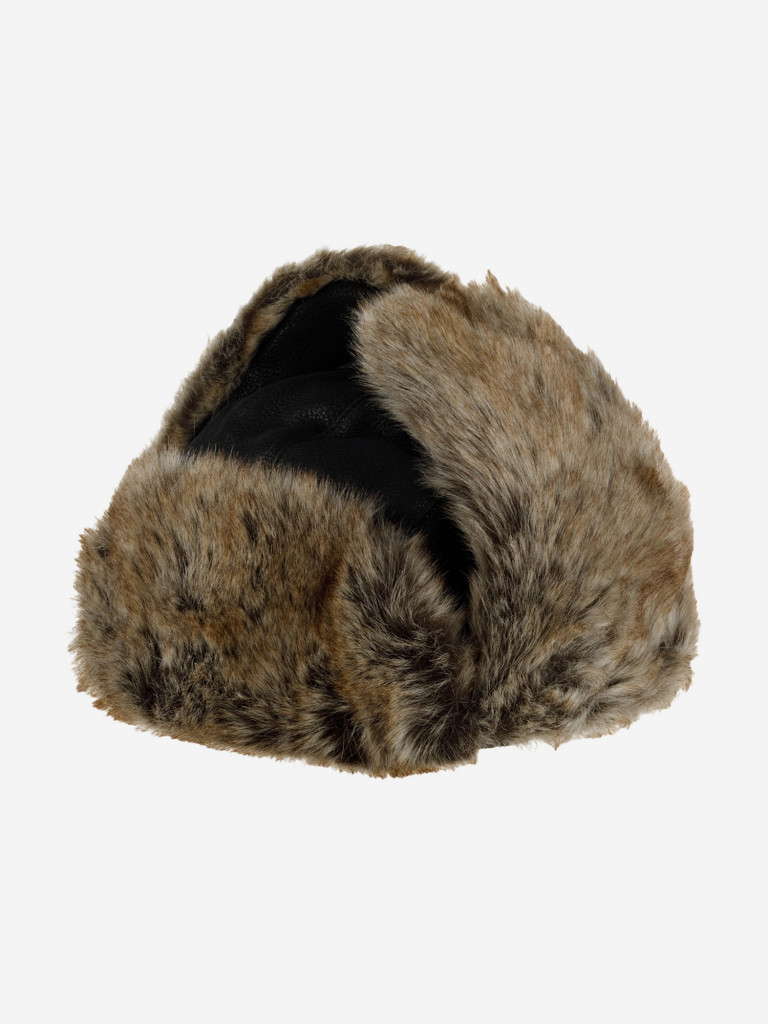 Шапка-ушанка STETSON 9297303 BOMBER CAP COWHIDE (коричневый)