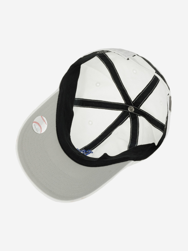 Бейсболка с сеточкой 47 BRAND B-BSRNR12GWS-WHA Los Angeles Dodgers MLB (белый)