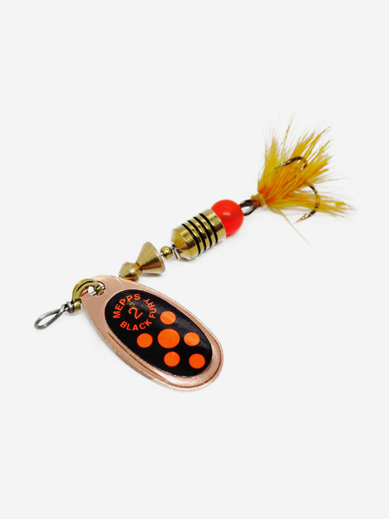 Блесна Mepps BLACK FURY ORANGE MCH CU №2
