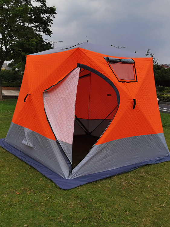 Зимняя палатка Terbo-Mir 2017 трёхслойная мобильная баня для кемпинга и рыбалки