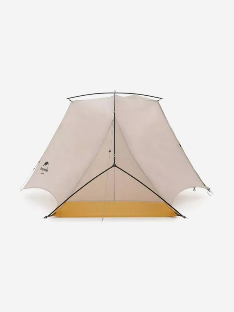 Палатка Naturehike Cloud Trace 1-местная, алюминиевый каркас, серо-желтый