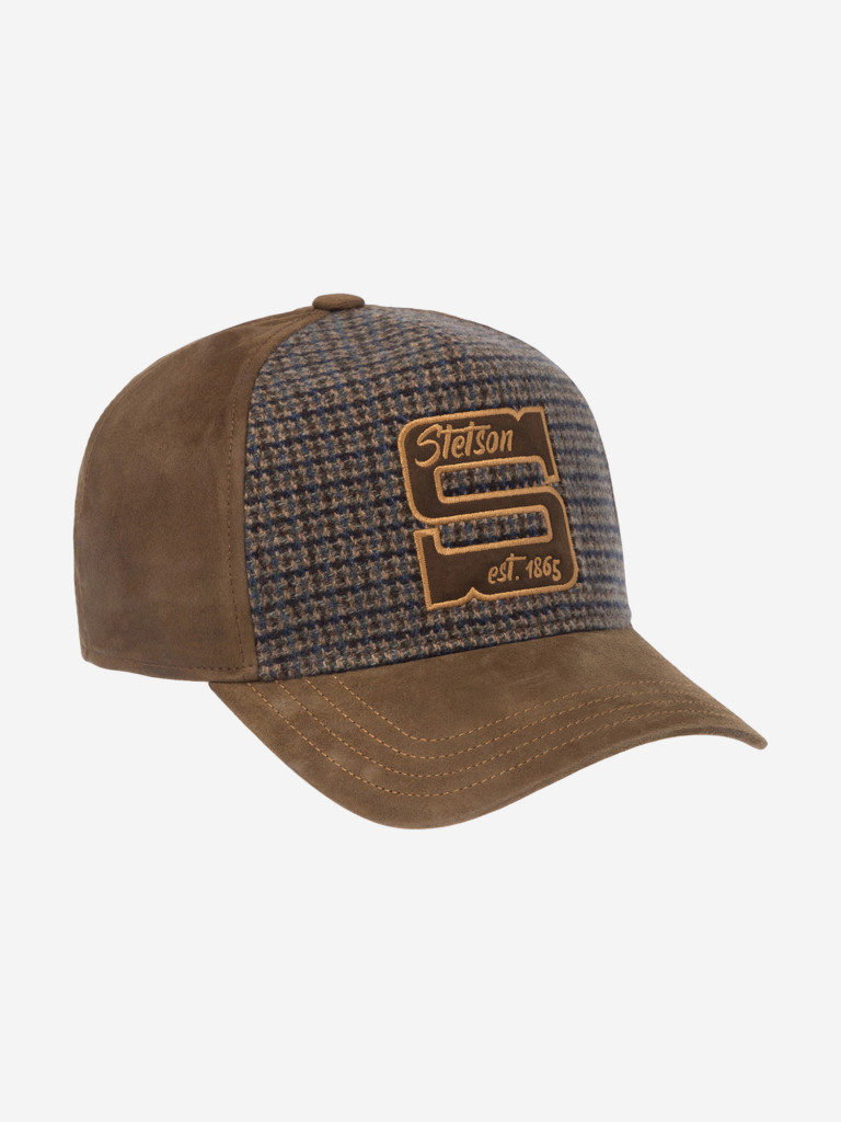 Бейсболка STETSON 7747201 TRUCKER CAP OILY GOAT CASHMERE/WOOL