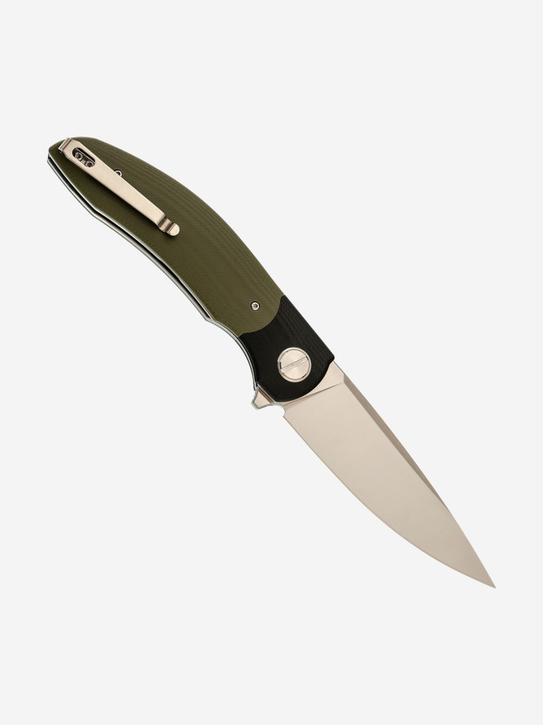 Складной туристический нож Honor Tirex Green, сталь D2