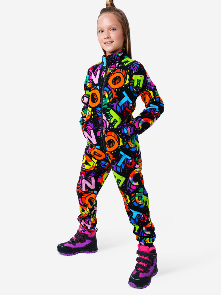 Комбинезон флисовый для девочек PlayToday