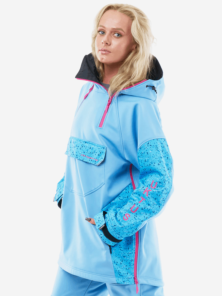 Куртка-анорак женская сноубордическая Dragonfly UKTUS