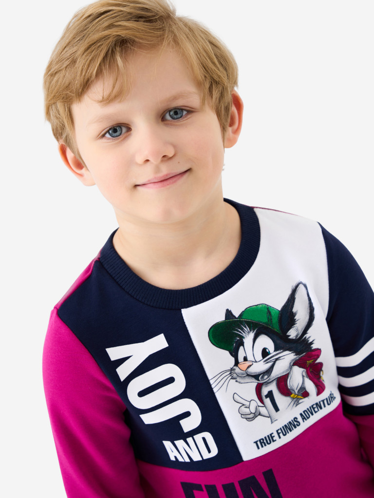 Комплект для мальчиков: брюки, толстовка PlayToday