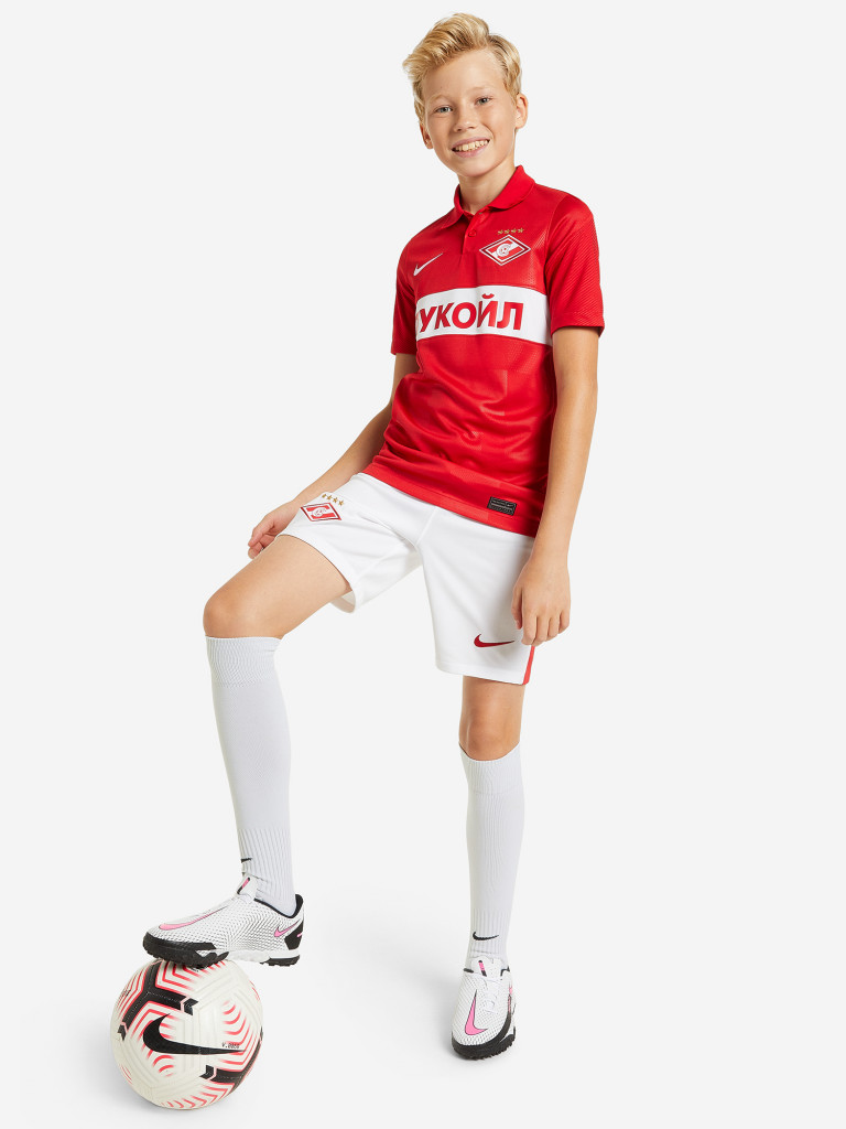 Шорты для мальчиков Nike Spartak Moscow 2021/22 Stadium Home