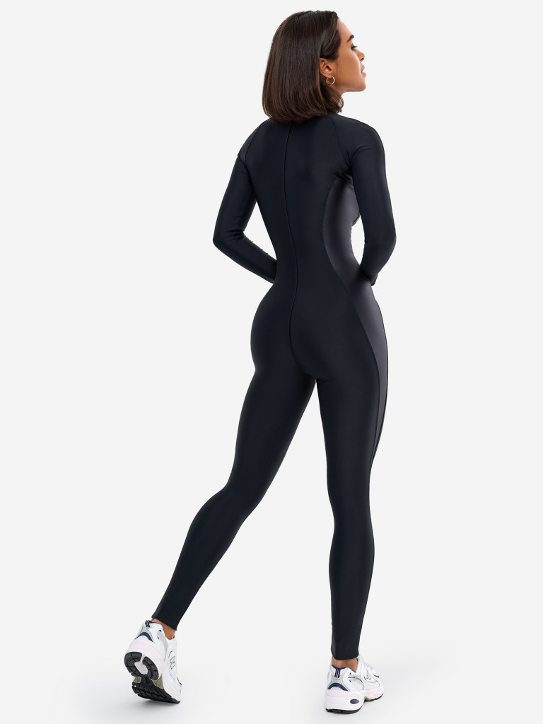 Комбинезон женский спортивный Bona Fide: Elite Body "Black Skin"