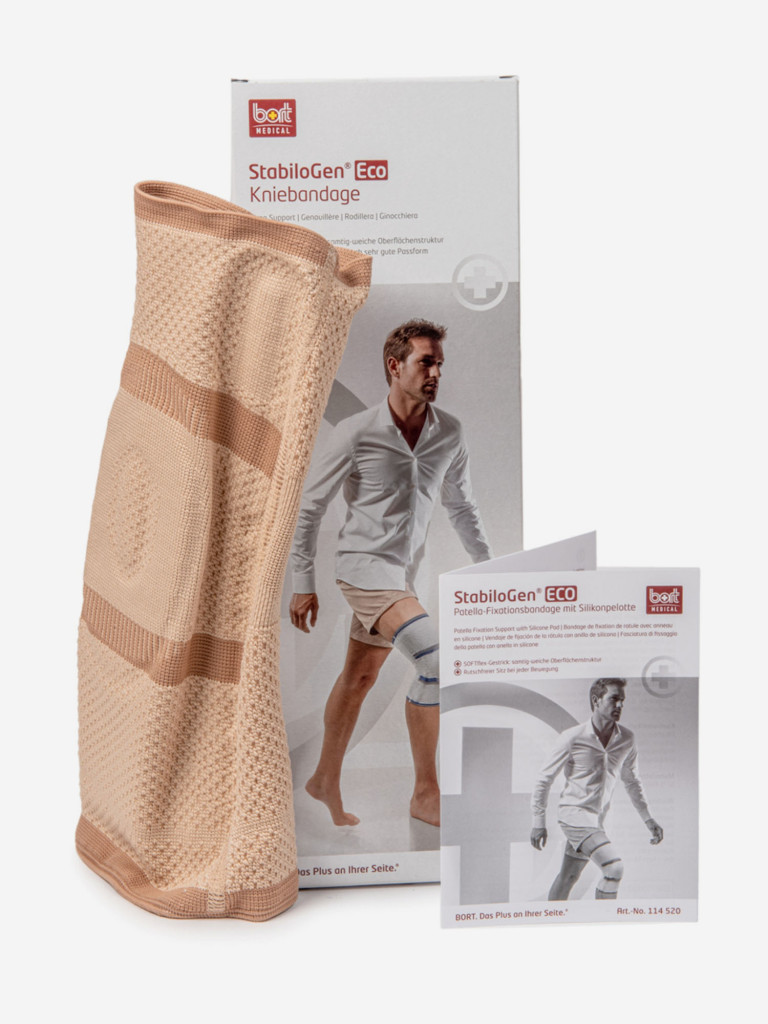 Суппорт колена Bort Medical StabiloGen® Eco компрессионный