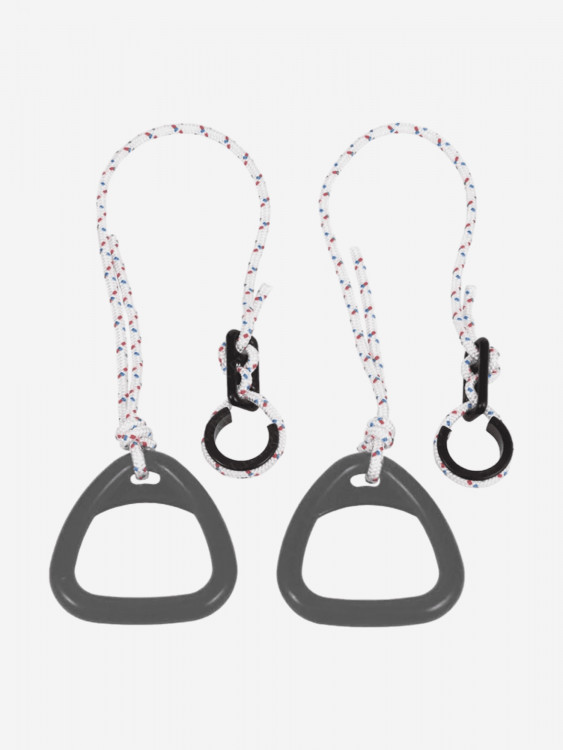 Кольца детские треугольные Sportlim Темно-серые