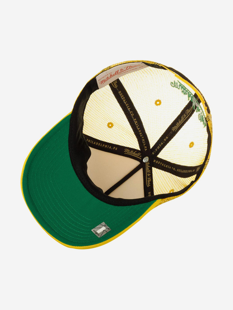 Бейсболка MITCHELL NESS 6HSSSH21346-SSUYELL Seattle Supersonics NBA