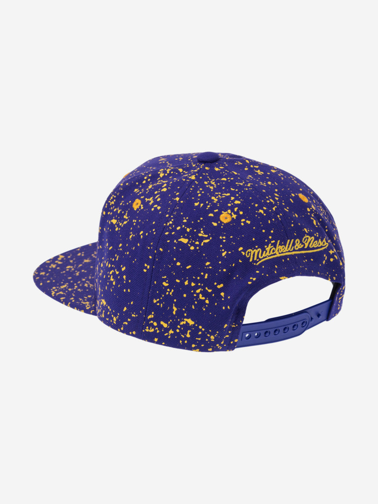 Бейсболка с прямым козырьком MITCHELL NESS HS11479-LALPURP Los Angeles Lakers NBA (фиолетовый)