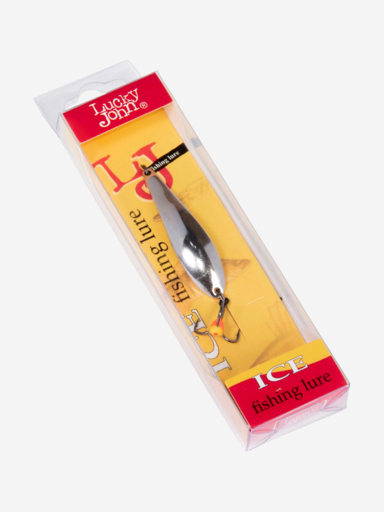 Блесна вертикальная зимняя Lucky John X-BLADE с тройником, вес 3,9 г