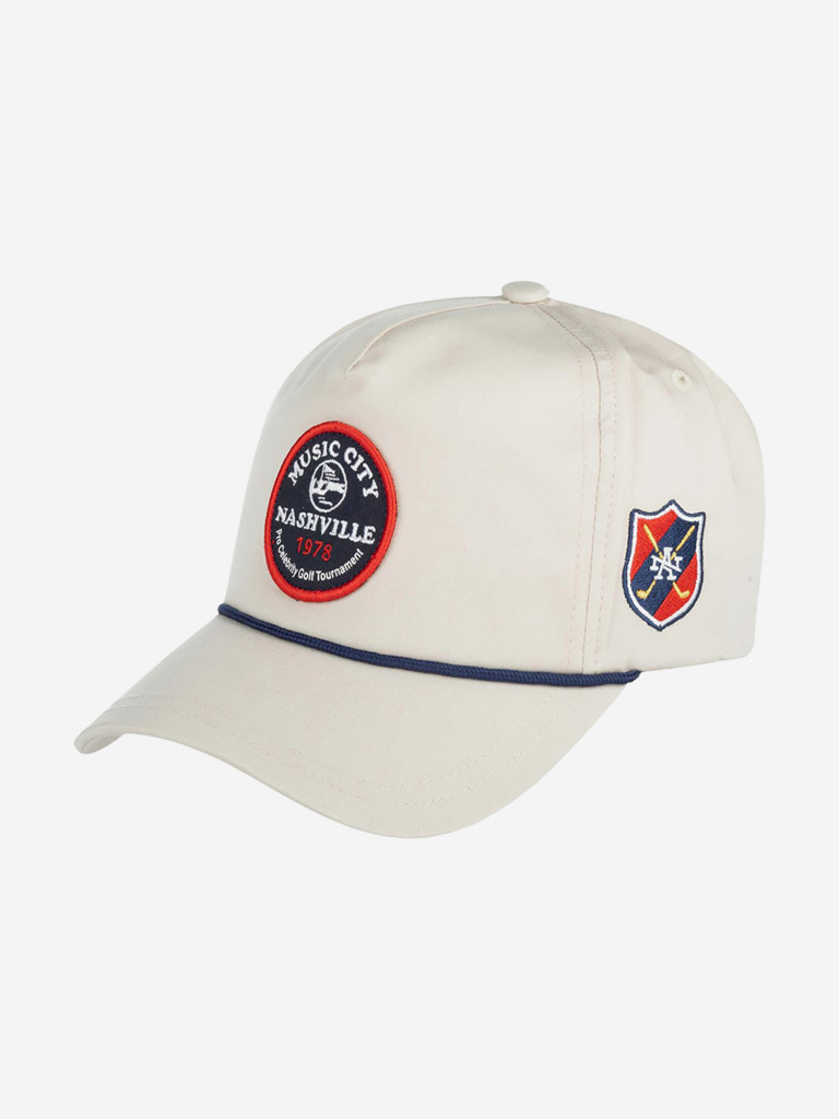 Бейсболка AMERICAN NEEDLE 19H001A-MUSICC Music City Lightweight Rope (серый)