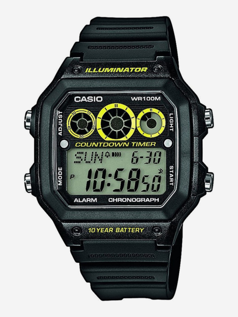 Спортивные часы CASIO ILLUMINATOR AE-1300WH-1A