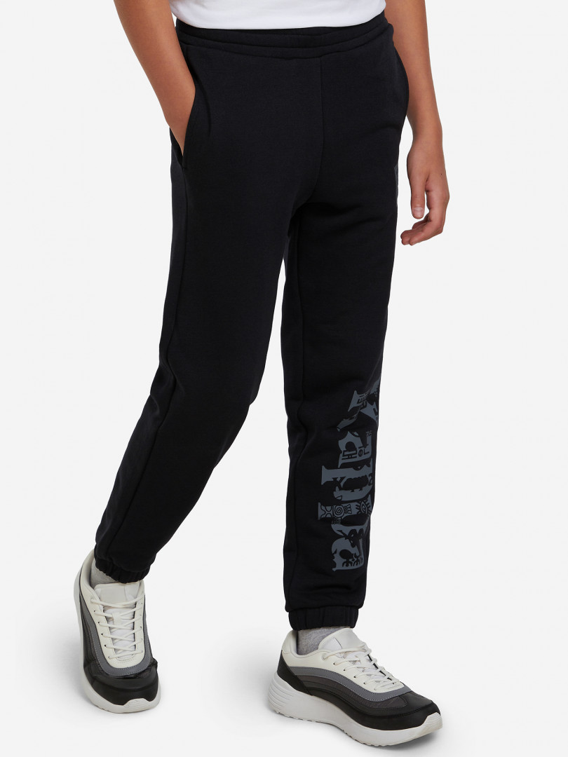 фото Брюки для мальчиков kappa, черный