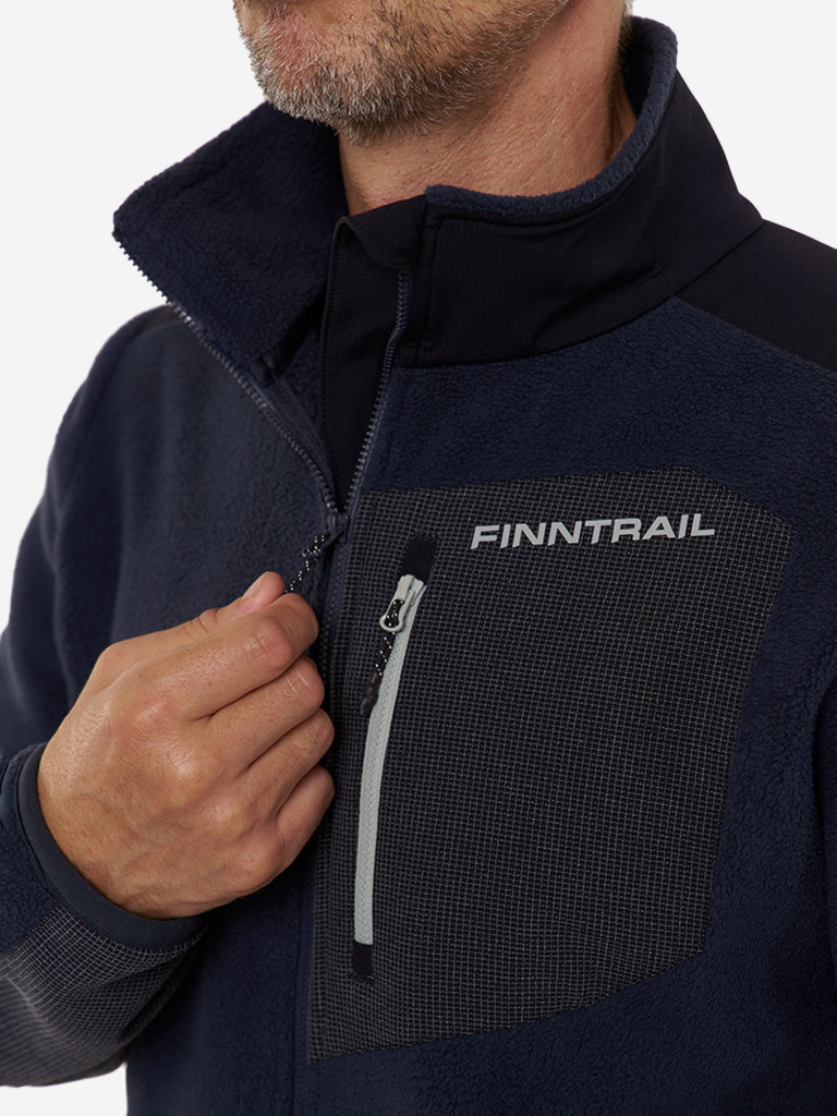 Флисовая мужская куртка FINNTRAIL Sherpa