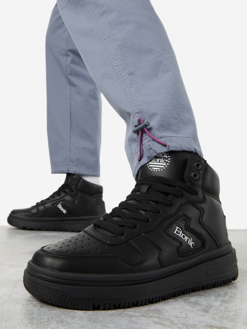 фото Кеды мужские etonic basket high warm, черный