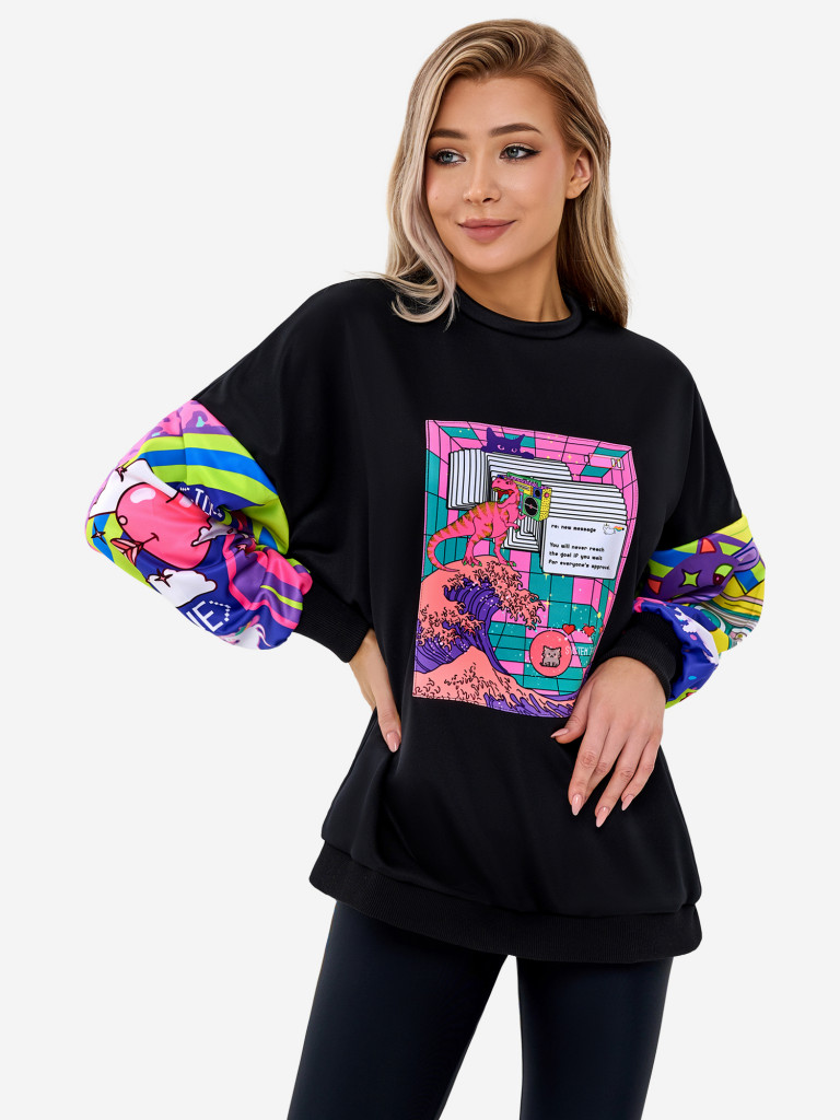 Свитшот женский Bona Fide: PIC-shirt "JOY"