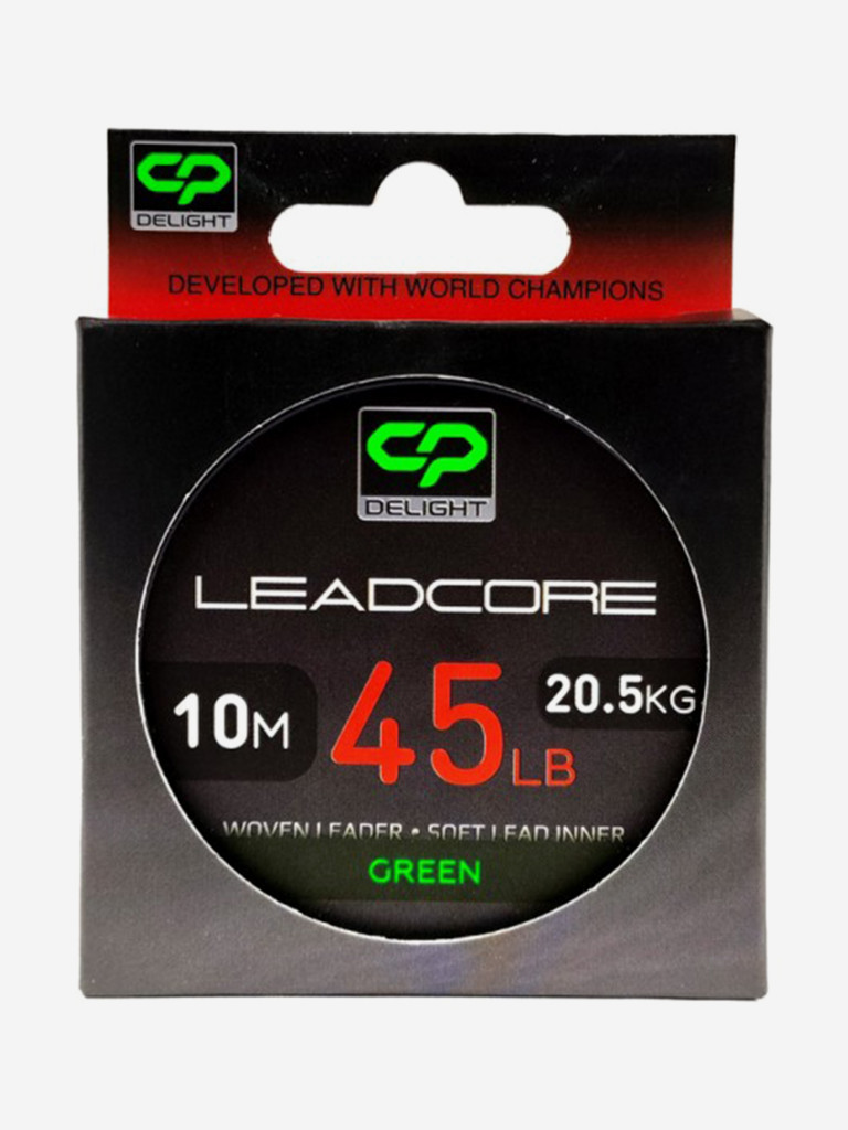 Лидкор Deligth зеленый CARP PRO 45lb
