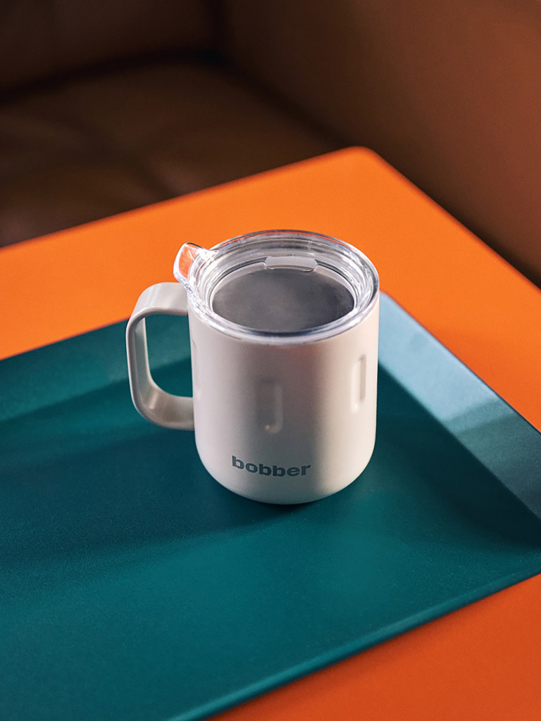 Термокружка вакуумная BOBBER Mug 300 мл, серый, тепло до 2 часов