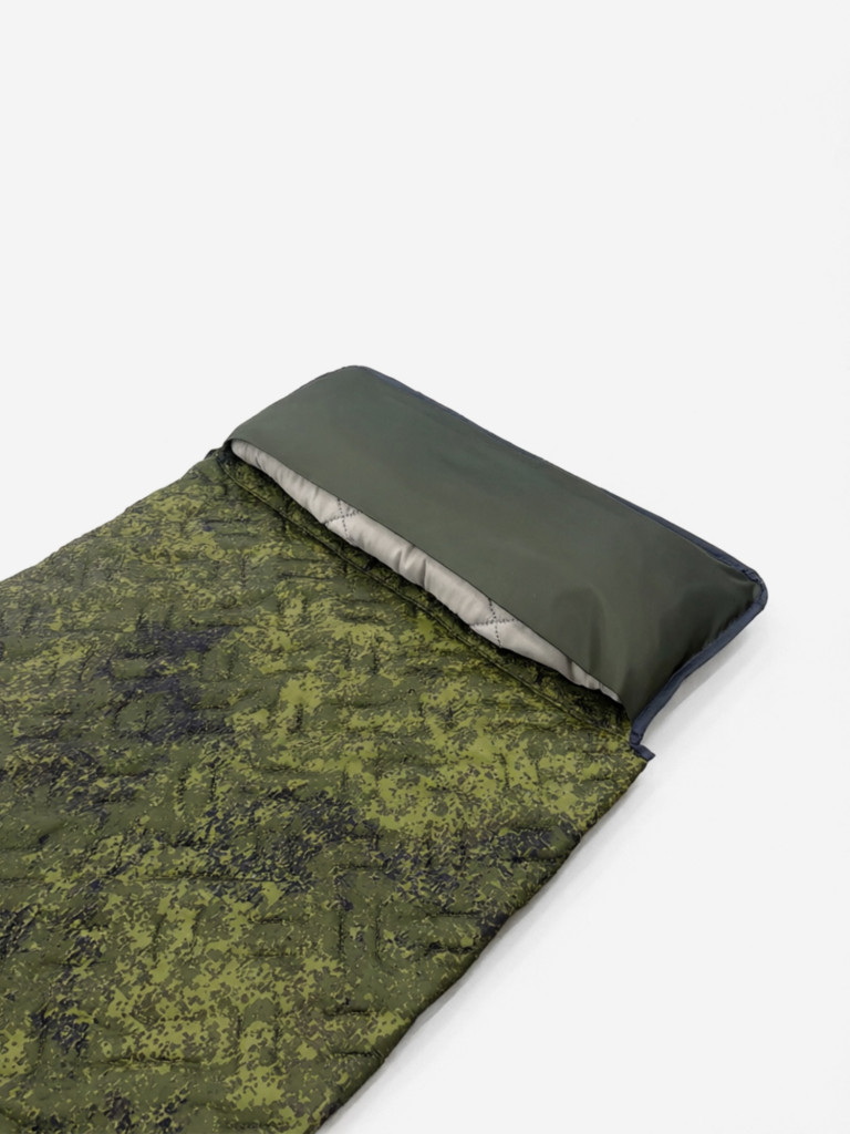 Спальный мешок туристический летний с подголовником, 72 х 230 см, камуфляж (300 г/м2)