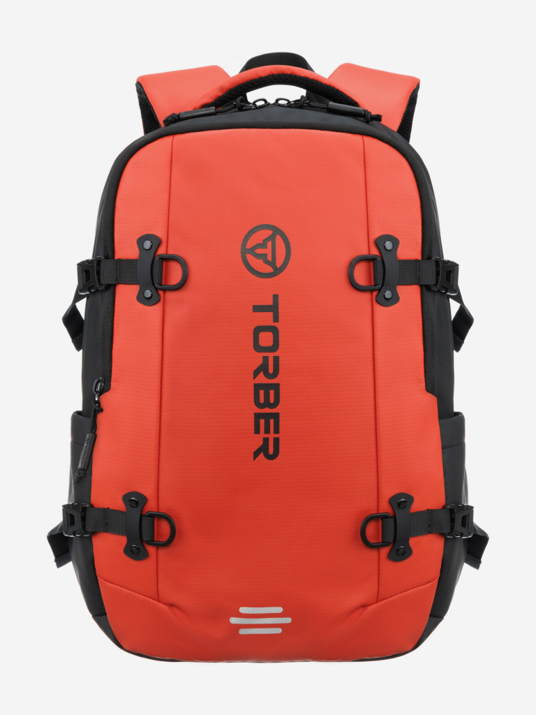 Рюкзак спортивный TORBER Xtreme 18" оранжевый/чёрный 17л