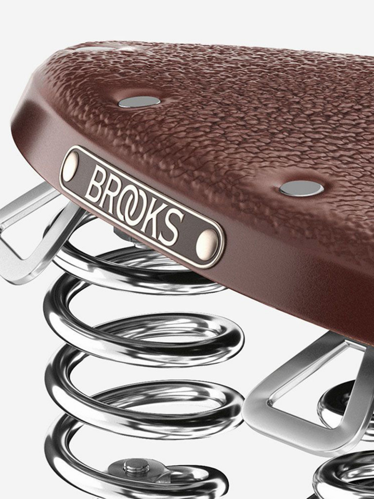 Седло кожаное Brooks B67 коричневый