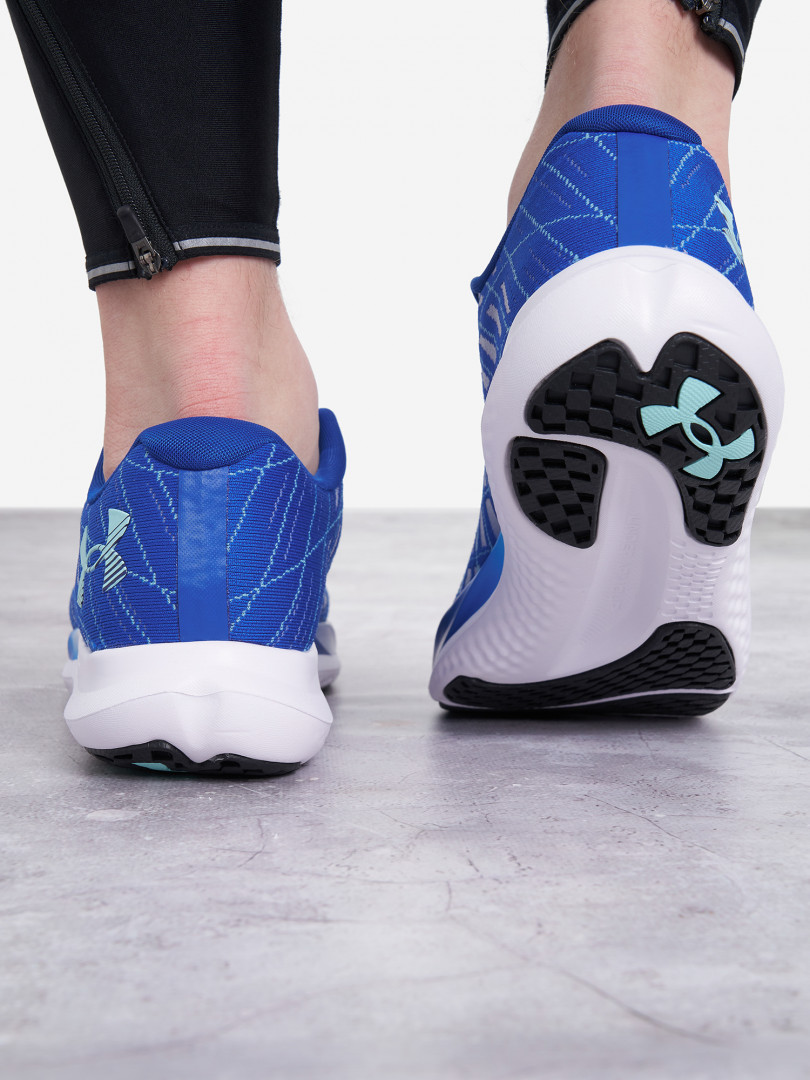 фото Кроссовки мужские under armour charged breeze 2, синий