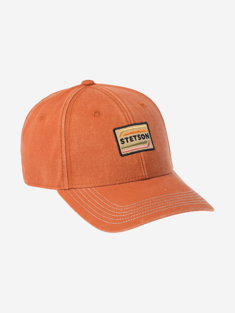 Бейсболка STETSON 7721110 BASEBALL CAP COTTON (оранжевый)