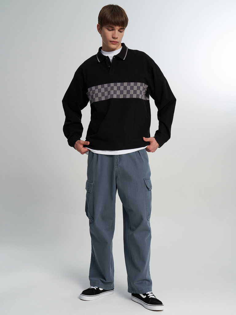 Лонгслив мужской Vans Medford Checkerboard LS