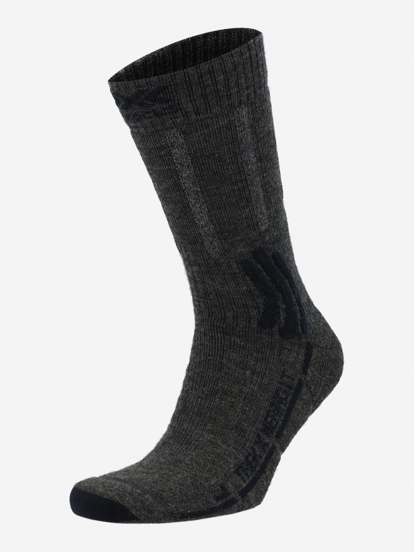 фото Носки x-socks trek merino lt 4.0, 1 пара, серый