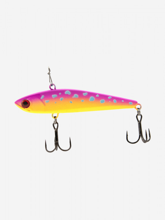 Виб (тонущий воблер) для зимней рыбалки ECOPRO Sharkey 75мм 20г 092 Pink Delirium-UV