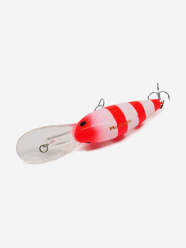 Воблер Mottomo Deep Wrestler 70F 17,5g White Red